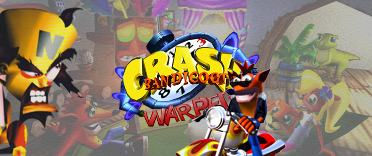 Crash Bandicoot 3: Warped (PS1) - uma extasiante aventura no tempo